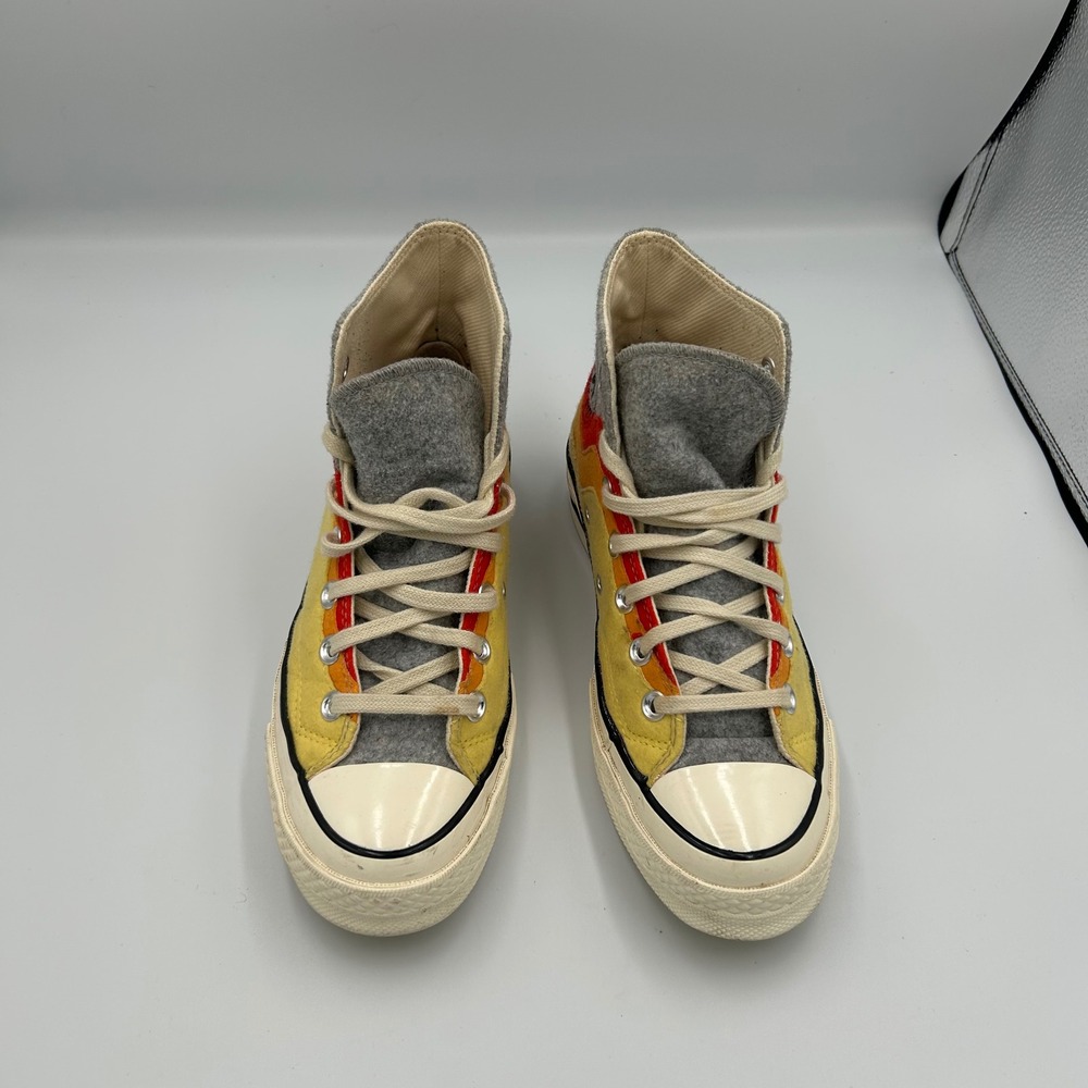 Converse Chuck 70 High Top Unisex 6.5W 4.5M Yellow Felt Canvas 169518C